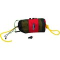 Kemp Usa Red Throw Bag With 100' Yellow Rope With Kemp Bengal Safety Whistle 10-228-100